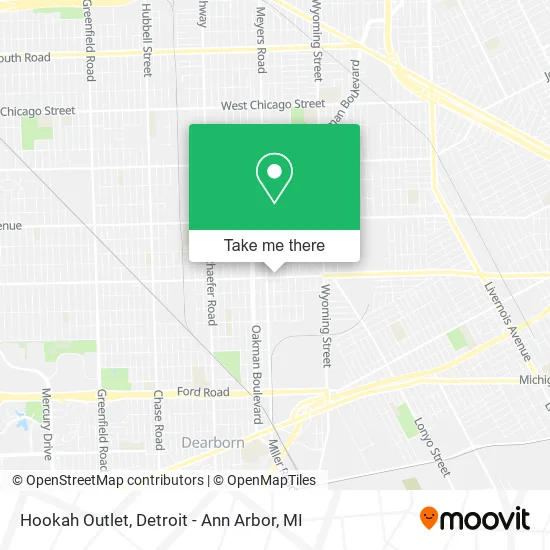 Hookah Outlet map