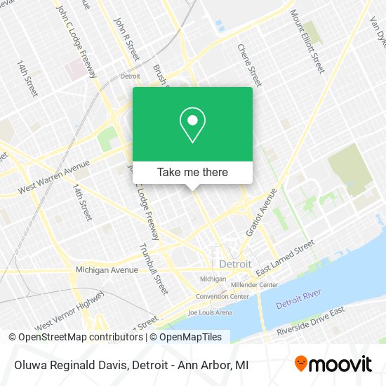 Mapa de Oluwa Reginald Davis