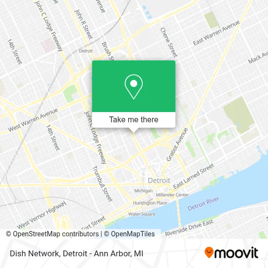 Dish Network map