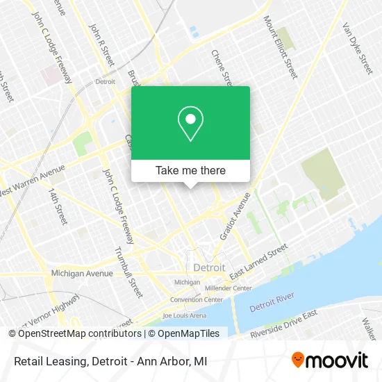 Retail Leasing map