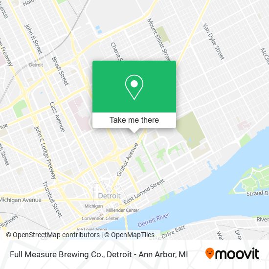 Mapa de Full Measure Brewing Co.