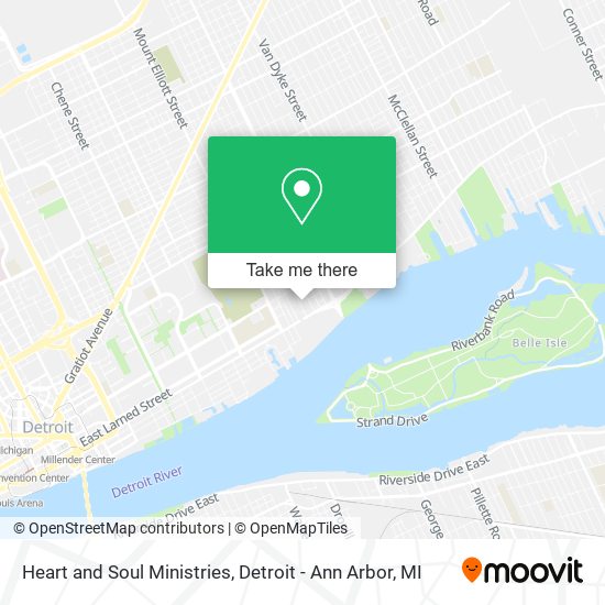 Heart and Soul Ministries map
