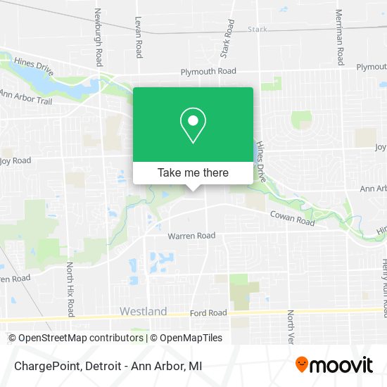 ChargePoint map