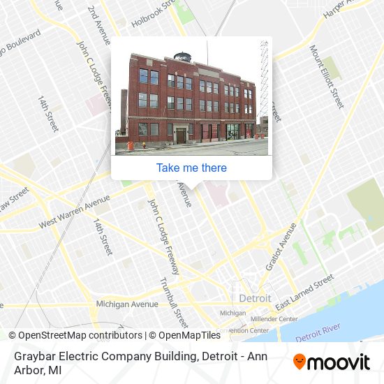 Graybar Electric Company Building map