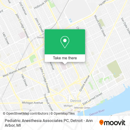 Pediatric Anesthesia Associates PC map