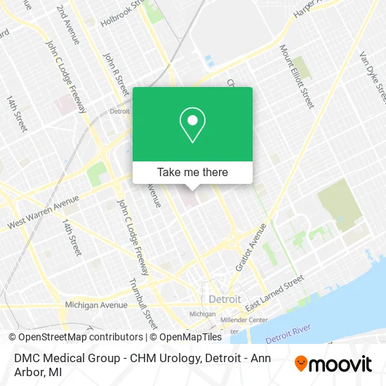 DMC Medical Group - CHM Urology map