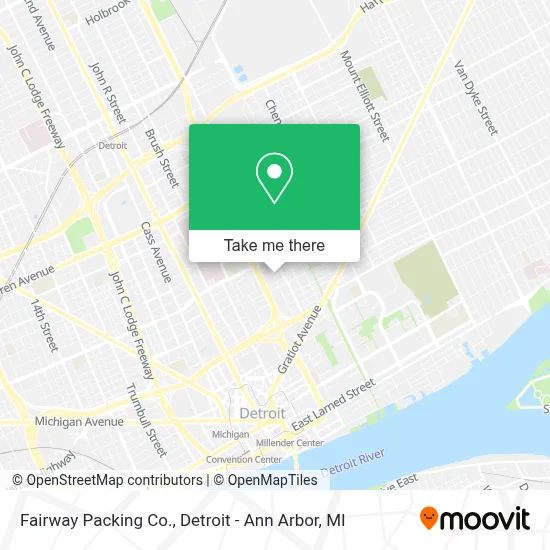 Fairway Packing Co. map