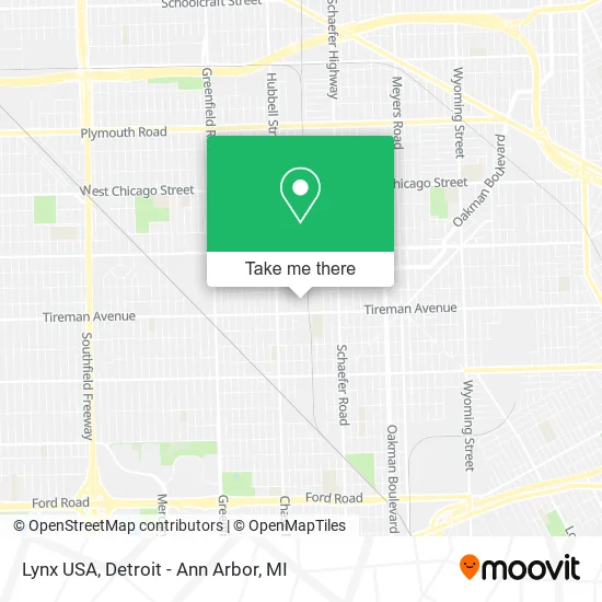 Lynx USA map