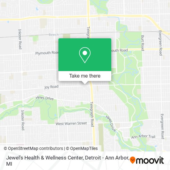 Jewel's Health & Wellness Center map