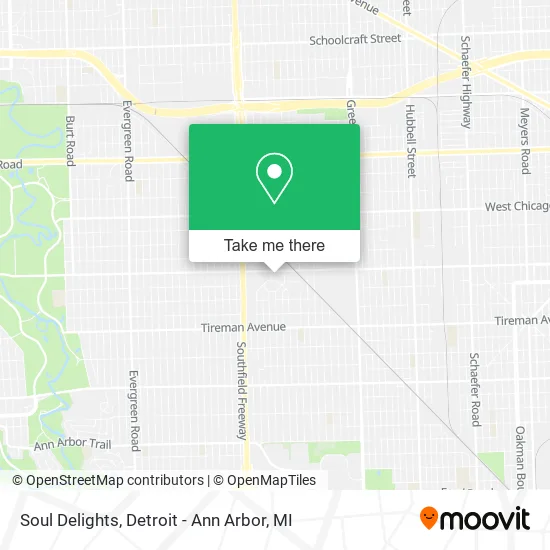 Soul Delights map