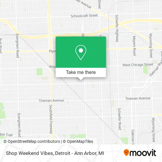 Shop Weekend Vibes map