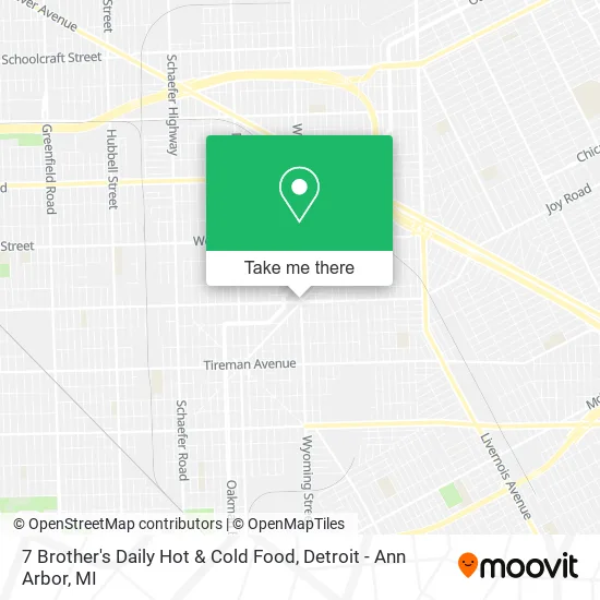 7 Brother's Daily Hot & Cold Food map