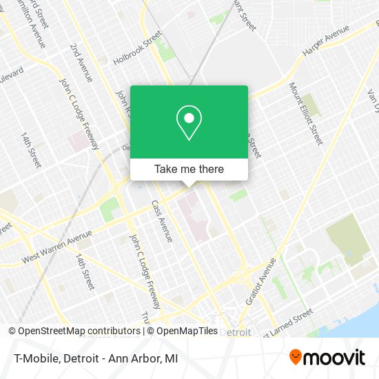 T-Mobile map