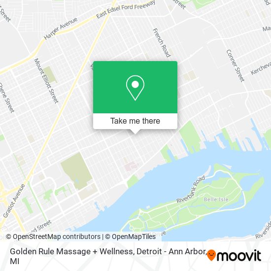 Mapa de Golden Rule Massage + Wellness