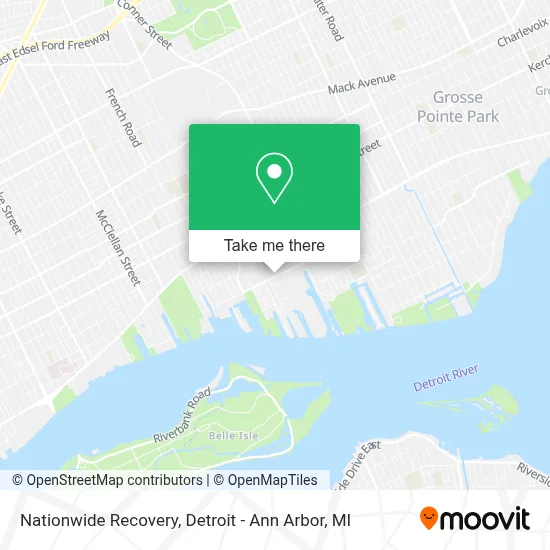 Nationwide Recovery map