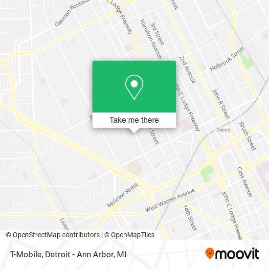 T-Mobile map