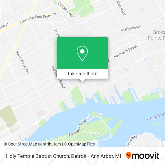Holy Temple Baptist Church map