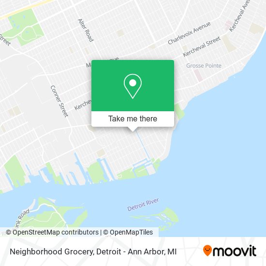 Neighborhood Grocery map