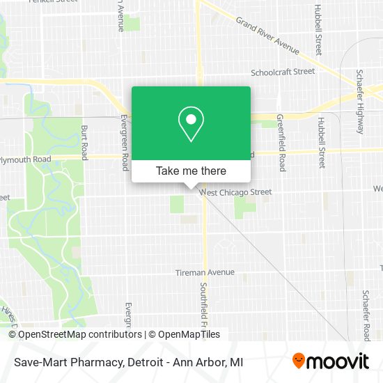 Save-Mart Pharmacy map