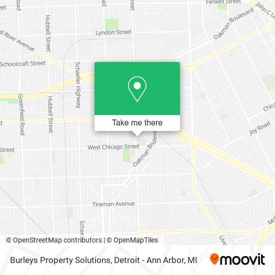 Burleys Property Solutions map