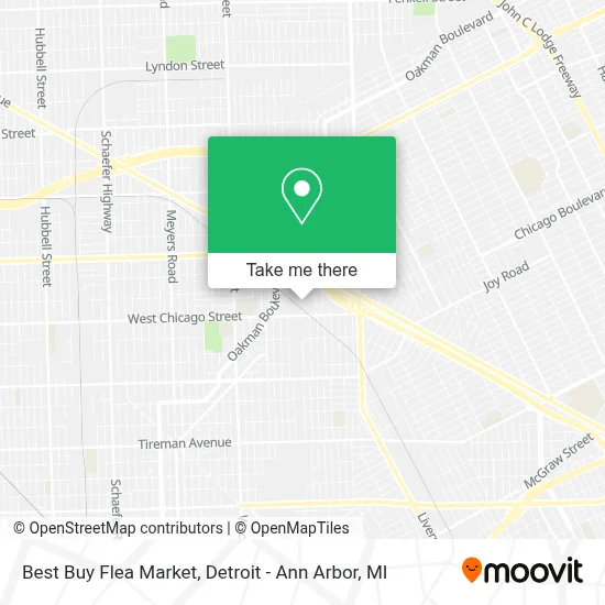 Best Buy Flea Market map