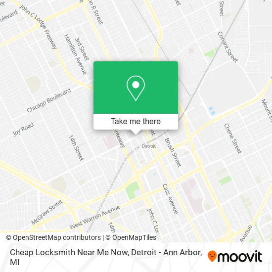 Cheap Locksmith Near Me Now map