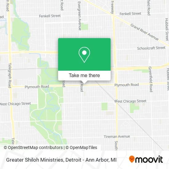 Greater Shiloh Ministries map