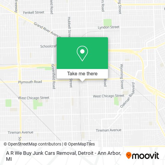 Mapa de A R We Buy Junk Cars Removal
