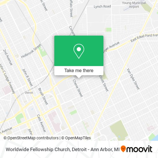 Worldwide Fellowship Church map