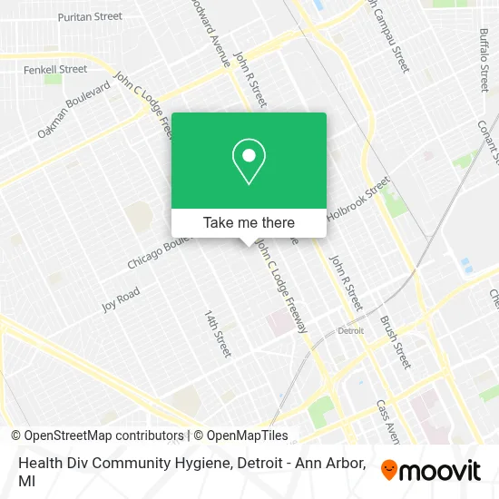 Health Div Community Hygiene map