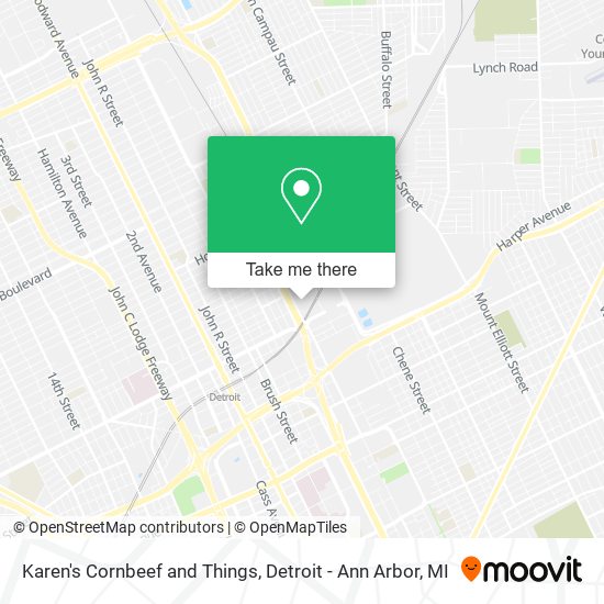 Mapa de Karen's Cornbeef and Things