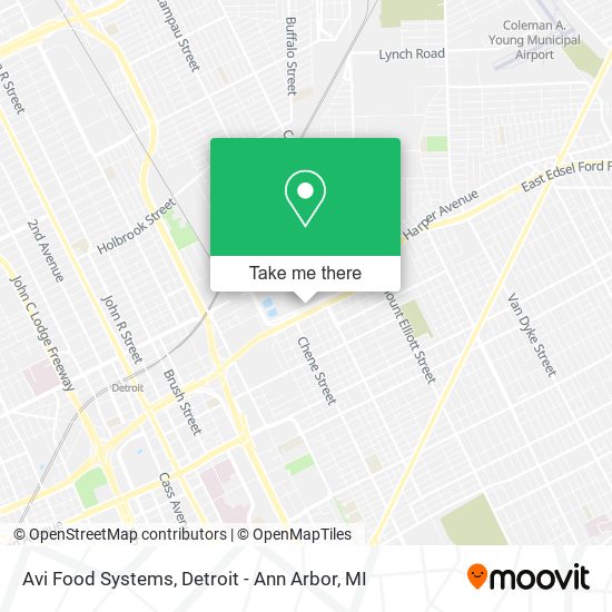 Avi Food Systems map
