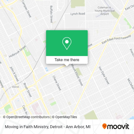 Mapa de Moving in Faith Ministry