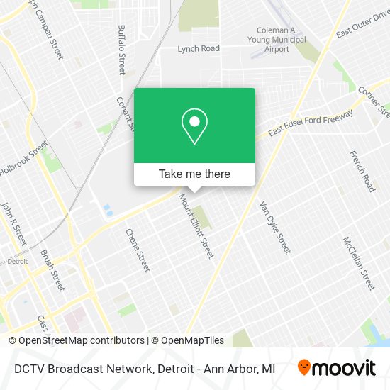 DCTV Broadcast Network map