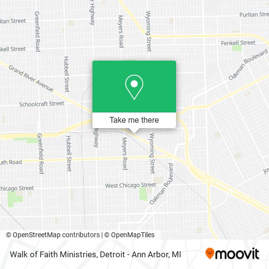 Walk of Faith Ministries map