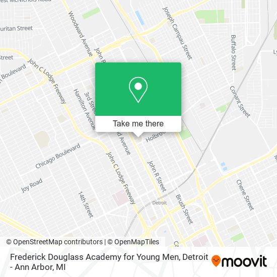 Frederick Douglass Academy for Young Men map