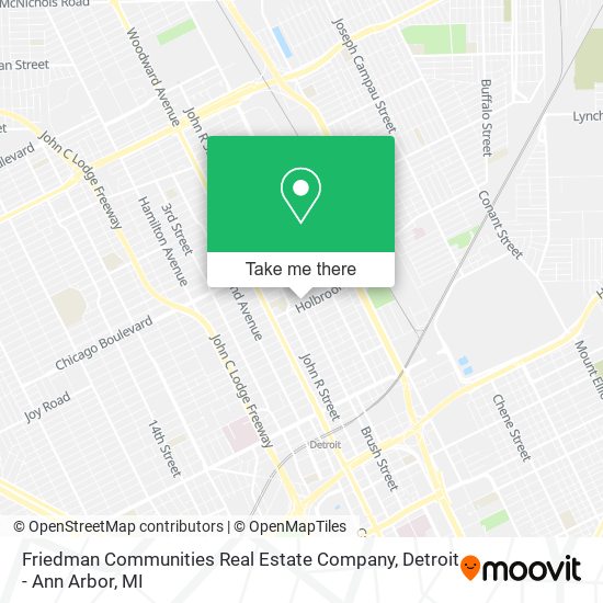 Friedman Communities Real Estate Company map