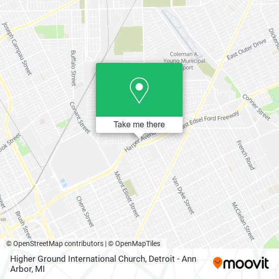 Higher Ground International Church map