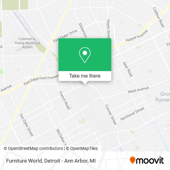 Furniture World map