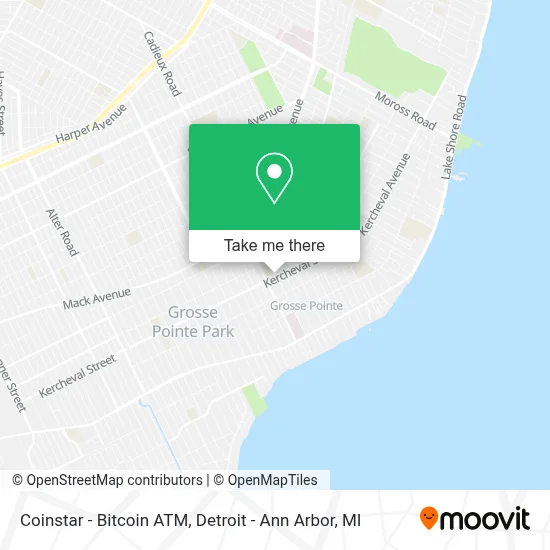 Coinstar - Bitcoin ATM map