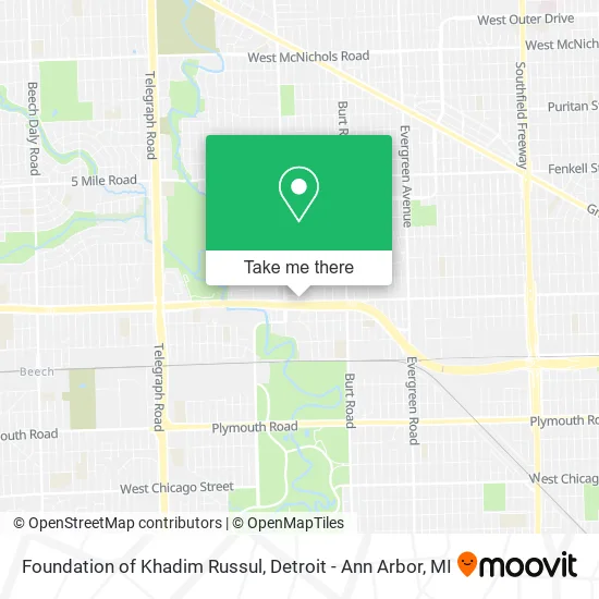 Foundation of Khadim Russul map