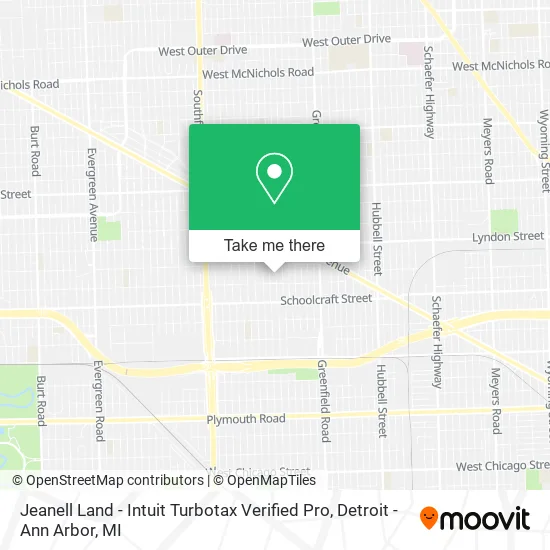 Mapa de Jeanell Land - Intuit Turbotax Verified Pro