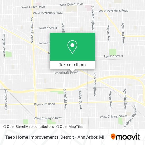 Taeb Home Improvements map