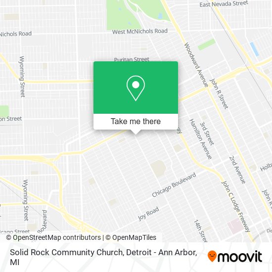 Solid Rock Community Church map