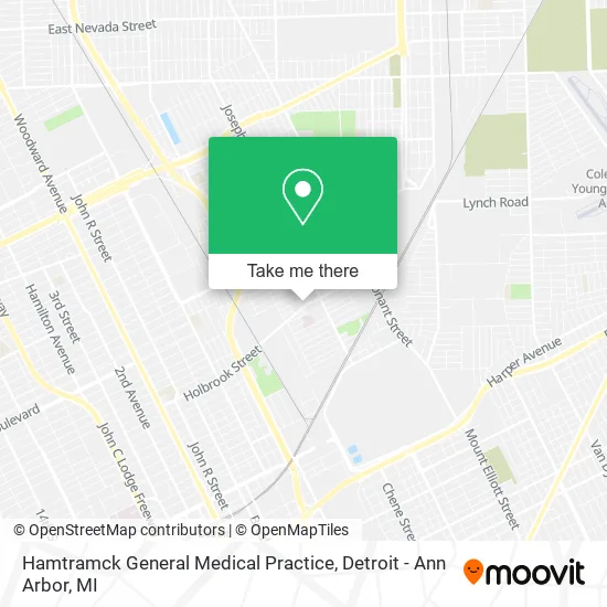 Hamtramck General Medical Practice map