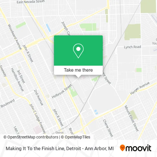 Making It To the Finish Line map