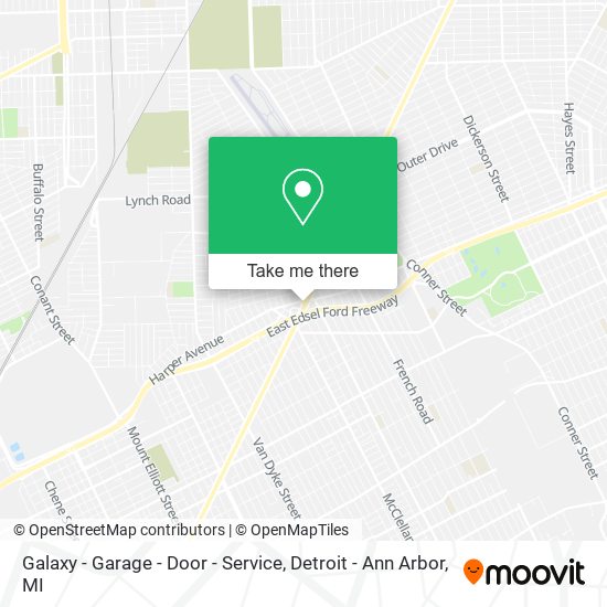 Galaxy - Garage - Door - Service map