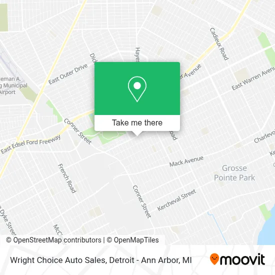 Wright Choice Auto Sales map