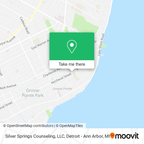 Silver Springs Counseling, LLC map
