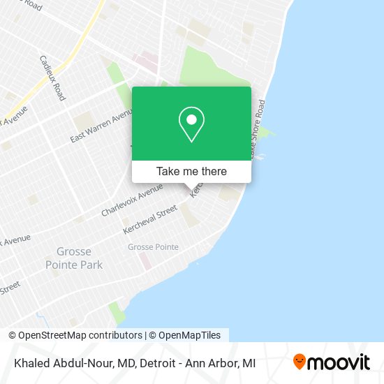 Khaled Abdul-Nour, MD map